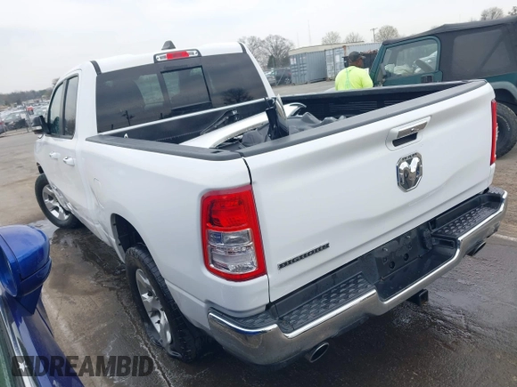 2020 Ram 1500 Big Horn with VIN 1C6RREBT0LN266926, listed as a IAAI auction lot 41794173 with 126,043 mi miles. Bid and sale history available at carsss.com. Image 3.