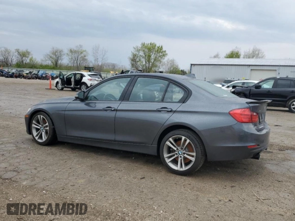 2013 BMW 3 Series 335i xDrive with VIN WBA3B9C59DF586989, listed as a Copart auction lot 52756845 with 120,785 mi miles and Salvage Title. Bid and sale history available at carsss.com. Image 2.