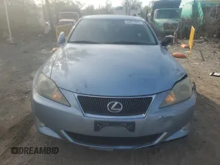 2006 Lexus IS 250 with VIN JTHCK262465005997, listed as a Copart auction lot 54251915 with 208,670 mi miles and Salvage Title. Bid and sale history available at DreamBid. Image 5.