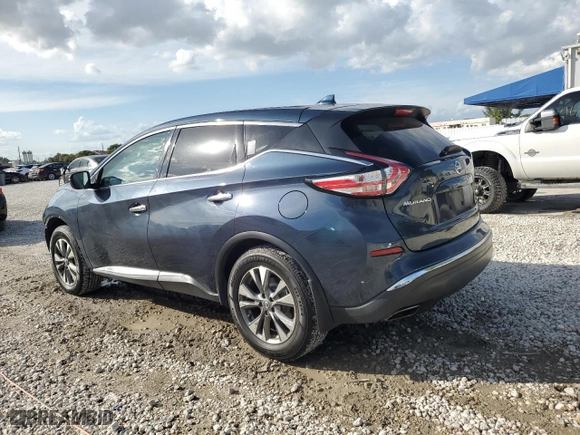 2016 Nissan Murano S with VIN 5N1AZ2MGXGN163289, listed as a Copart auction lot 46067385 with 158,593 mi miles and Salvage Title. Bid and sale history available at carsss.com. Image 2.