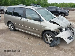 2006 Mazda MPV LX z VIN JM3LW28A560566000, wystawiony jako IAAI lot #42220756 z przebiegiem 185 846 mil mil oraz . Historia ofert i sprzedaży dostępna na DreamBid. Obrazek 1.