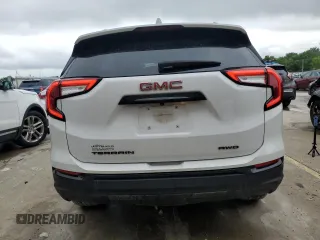 2023 GMC Terrain SLE with VIN 3GKALTEG5PL204054, listed as a Copart auction lot 58471455 with 41,825 mi miles and Salvage title. Bid and sale history available at DreamBid. Image 6.