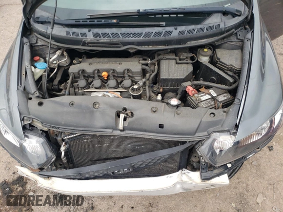 2010 Honda Civic Cpe LX with VIN 2HGFG1B63AH530829, listed as a Copart auction lot 53390954 with 100,357 mi miles and Salvage Title. Bid and sale history available at carsss.com. Image 11.