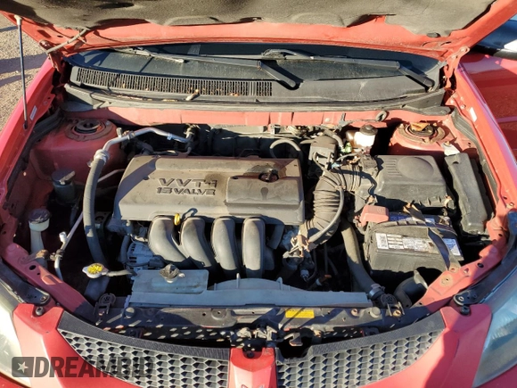2004 Pontiac Vibe with VIN 5Y2SL62834Z443637, listed as a Copart auction lot 80664474 with 277,022 mi miles and Salvage Title. Bid and sale history available at carsss.com. Image 11.