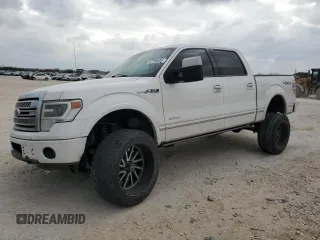 2013 Ford F-150 XL with VIN 1FTFW1ET1DFC96506, listed as a Copart auction lot 47706655 with 146,405 mi miles and Salvage Title. Bid and sale history available at carsss.com. Image 1.