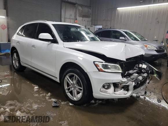 2016 Audi Q5 Premium Plus with VIN WA1L2AFP2GA128420, listed as a Copart auction lot 45652705 with 87,461 mi miles and Salvage Title. Bid and sale history available at carsss.com. Image 4.