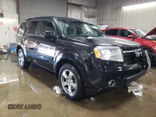 2012 Honda Pilot EX with VIN 5FNYF4H41CB001549, listed as a Copart auction lot 46063465 with 81,331 mi miles and Salvage Title. Bid and sale history available at DreamBid. Image 4.