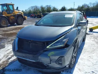 2023 Nissan Murano SV with VIN 5N1AZ2BS7PC123187, listed as a IAAI auction lot 41631296 with 63,963 mi miles. Bid and sale history available at carsss.com. Image 2.