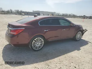2015 Buick LaCrosse Premium II with VIN 1G4GF5G36FF253576, listed as a Copart auction lot 48035405 with 125,285 mi miles and Salvage Title. Bid and sale history available at DreamBid. Image 3.