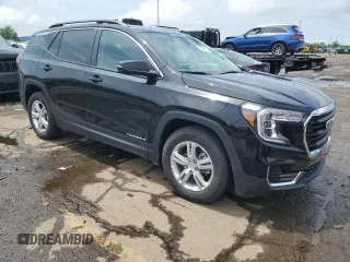 2022 GMC Terrain SLE with VIN 3GKALMEV2NL284382, listed as a Copart auction lot 61344475 with 30,790 mi miles and Clean title. Bid and sale history available at DreamBid. Image 4.