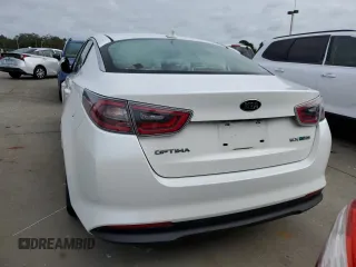 2016 Kia Optima Hybrid EX with VIN KNAGN4AD1G5094117, listed as a Copart auction lot 75078234 with 0 mi miles and Salvage Title. Bid and sale history available at carsss.com. Image 6.