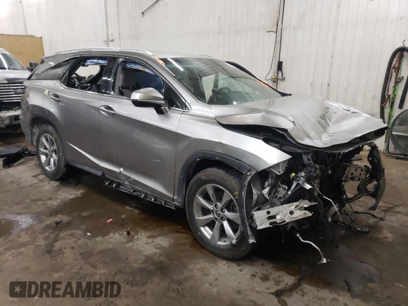 2019 Lexus RX 350L Premium with VIN JTJGZKCA0K2013954, listed as a Copart auction lot 45721105 with Not provided miles and Salvage title. Bid and sale history available at DreamBid. Image 4.