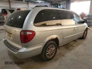 2003 Chrysler Town & Country EX with VIN 2C8GP74L43R106709, listed as a Copart auction lot 88677975 with 222,154 mi miles and Salvage Title. Bid and sale history available at carsss.com. Image 3.
