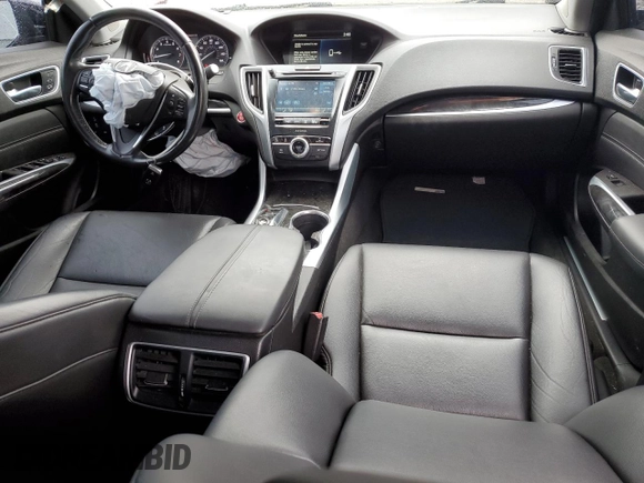 2018 Acura TLX with VIN 19UUB2F34JA003764, listed as a Copart auction lot 56737545 with 143,011 mi miles and Clean title. Bid and sale history available at DreamBid. Image 8.