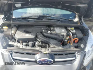 2017 Ford C-Max Energi SE with VIN 1FADP5EU6HL105003, listed as a Copart auction lot 61017243 with 153,056 mi miles. Bid and sale history available at carsss.com. Image 11.