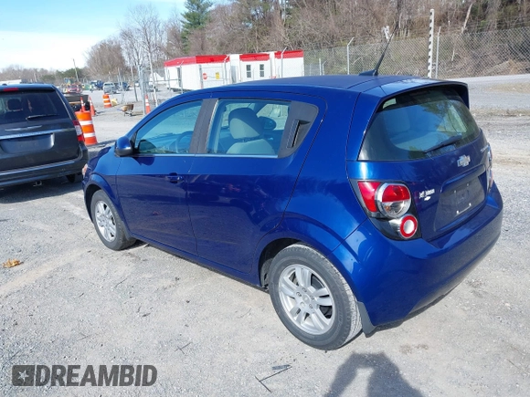 2014 Chevrolet Sonic LT with VIN 1G1JC6SB2E4149144, listed as a IAAI auction lot 41822019 with 131,616 mi miles. Bid and sale history available at carsss.com. Image 3.