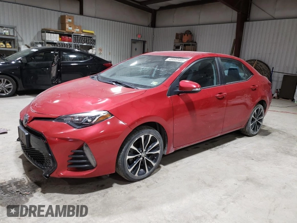 2019 Toyota Corolla L with VIN 2T1BURHEXKC162731, listed as a Copart auction lot 48000485 with 67,282 mi miles and Salvage Title. Bid and sale history available at DreamBid. Image 1.