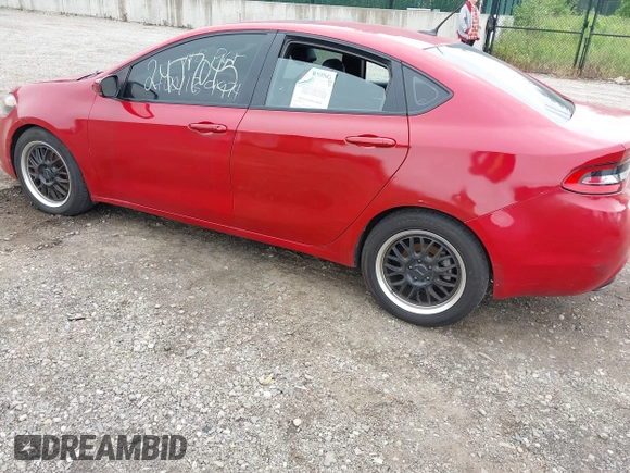 2014 Dodge Dart GT with VIN 1C3CDFEB2ED867080, listed as a IAAI auction lot 42513766 with Not provided miles and . Bid and sale history available at DreamBid. Image 3.