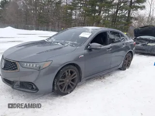 2018 Acura TLX w/A-SPEC Pkg with VIN 19UUB3F66JA000350, listed as a IAAI auction lot 41301826 with 201,369 mi miles. Bid and sale history available at carsss.com. Image 18.