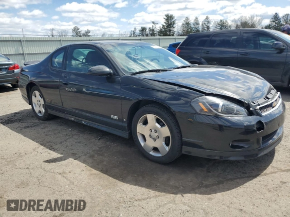 2006 Chevrolet Monte Carlo SS with VIN 2G1WL16C669234529, listed as a Copart auction lot 52373025 with 118,827 mi miles and Salvage Title. Bid and sale history available at carsss.com. Image 4.