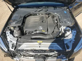 2022 Mercedes-Benz C 300 with VIN W1KWK8EB0NG111374, listed as a Copart auction lot 74877914 with 21,348 mi miles and Salvage Title. Bid and sale history available at DreamBid. Image 11.
