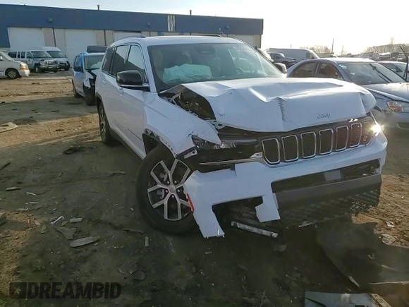 2025 Jeep Grand Cherokee Limited with VIN 1C4RJKBG4S8634961, listed as a Copart auction lot 49098965 with 231 mi miles and Salvage title. Bid and sale history available at DreamBid. Image 11.