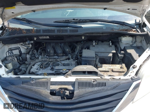 2012 Toyota Sienna LE AAS with VIN 5TDKK3DC5CS270609, listed as a IAAI auction lot 42602189 with 412,612 mi miles and . Bid and sale history available at DreamBid. Image 10.