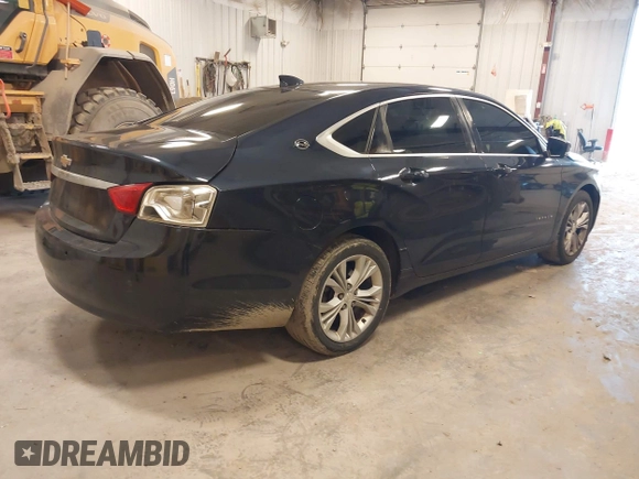 2015 Chevrolet Impala LT with VIN 2G1115SL9F9216362, listed as a IAAI auction lot 42176302 with 125,081 mi miles and . Bid and sale history available at DreamBid. Image 4.
