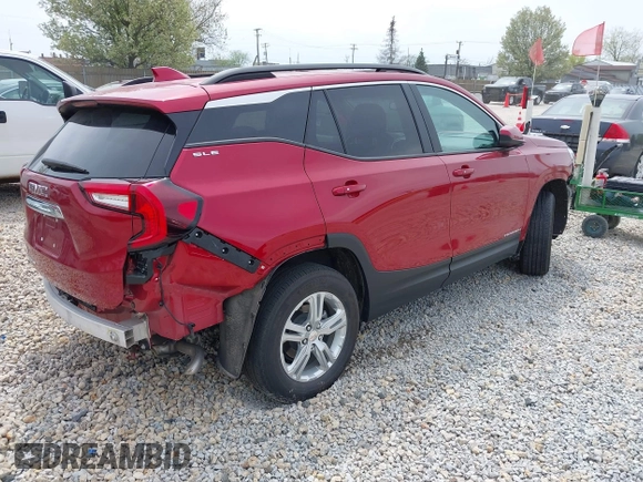 2024 GMC Terrain SLE с VIN 3GKALMEG1RL279245, выставлен на аукционе IAAI как лот 42095518 с пробегом 26 193 миль миль и . История ставок и продаж доступна на DreamBid. Изображение 4.