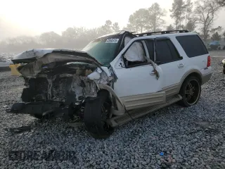 2005 Ford Expedition Eddie Bauer with VIN 1FMFU17515LA67343, listed as a Copart auction lot 43562415 with 0 mi miles and Salvage Title. Bid and sale history available at carsss.com. Image 1.