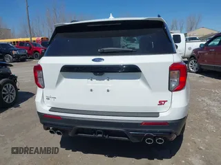 2023 Ford Explorer ST with VIN 1FM5K8GC5PGA75076, listed as a IAAI auction lot 42031194 with 41,281 mi miles. Bid and sale history available at carsss.com. Image 16.