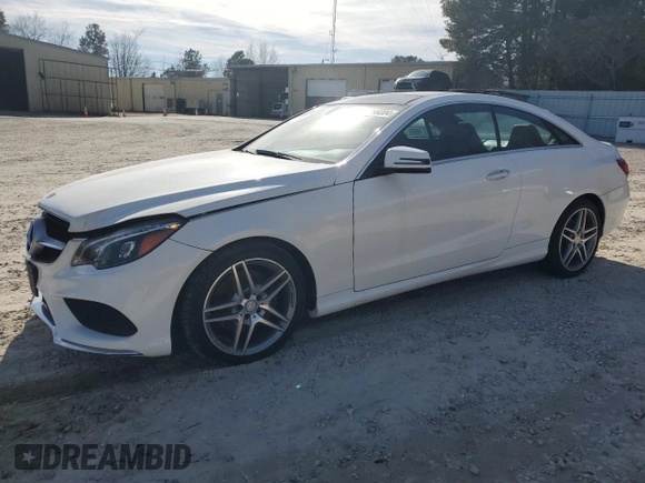 2016 Mercedes-Benz E-Class E 400 with VIN WDDKJ6HBXGF344107, listed as a Copart auction lot 80286004 with 42,964 mi miles and Salvage Title. Bid and sale history available at carsss.com. Image 1.