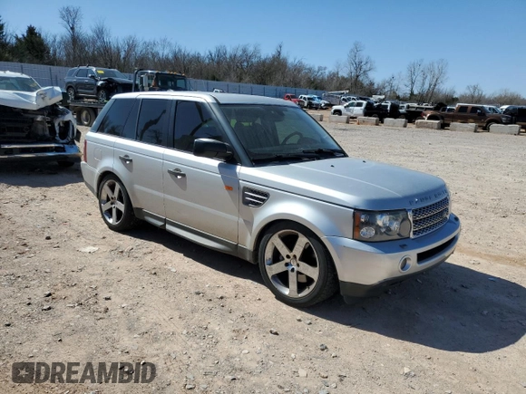 2006 Land Rover Range Rover Sport SC with VIN SALSH23446A929051, listed as a Copart auction lot 48198855 with 219,967 mi miles and Clean Title. Bid and sale history available at carsss.com. Image 4.