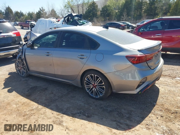 2023 Kia Forte GT with VIN 3KPF44AC7PE545547, listed as a IAAI auction lot 41498936 with 34,203 mi miles and . Bid and sale history available at carsss.com. Image 3.
