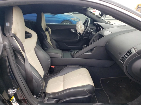 2016 Jaguar F-TYPE R with VIN SAJWJ6DLXGMK29451, listed as a Copart auction lot 51437695 with 50,225 mi miles and Salvage Title. Bid and sale history available at carsss.com. Image 7.