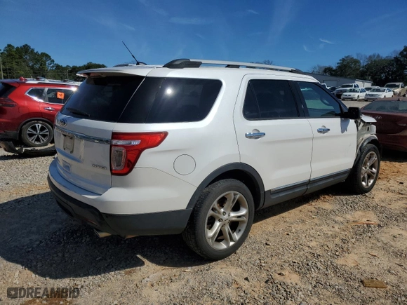 2014 Ford Explorer Limited with VIN 1FM5K7F80EGA60652, listed as a Copart auction lot 45896435 with 199,044 mi miles and Salvage Title. Bid and sale history available at carsss.com. Image 3.