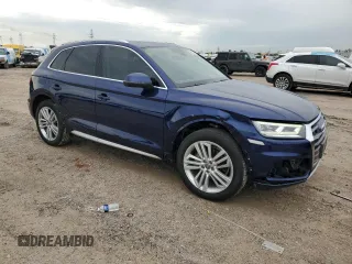 2018 Audi Q5 Premium Plus with VIN WA1BNAFY4J2147970, listed as a Copart auction lot 50932075 with 86,090 mi miles and Clean Title. Bid and sale history available at carsss.com. Image 4.
