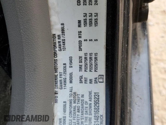 2006 Chevrolet Colorado LS z VIN 1GCCS148168295231, wystawiony jako Copart lot #54181725 z przebiegiem 80 156 mil mil oraz Szkoda całkowita • Salvage title. Historia ofert i sprzedaży dostępna na DreamBid. Obrazek 12.