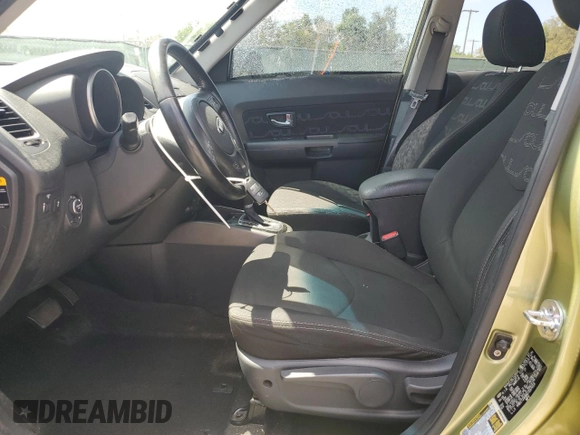 2013 Kia Soul + with VIN KNDJT2A66D7537057, listed as a Copart auction lot 50952195 with 41,561 mi miles and Salvage Title. Bid and sale history available at DreamBid. Image 7.