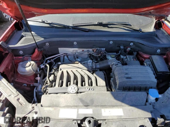 2023 Volkswagen Atlas SEL Premium R-Line with VIN 1V2FR2CA7PC512961, listed as a Copart auction lot 76482044 with 50,879 mi miles and Non repairable. Bid and sale history available at DreamBid. Image 12.