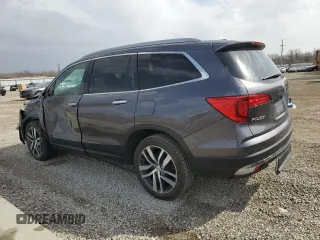 2017 Honda Pilot Touring with VIN 5FNYF6H93HB081824, listed as a Copart auction lot 49156465 with 54,227 mi miles and Salvage Title. Bid and sale history available at carsss.com. Image 2.