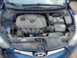 2014 Hyundai Elantra SE z VIN KMHDH4AE3EU095984, wystawiony jako Copart lot #54192135 z przebiegiem 117 551 mil mil oraz Szkoda całkowita • Salvage title. Historia ofert i sprzedaży dostępna na DreamBid. Obrazek 11.