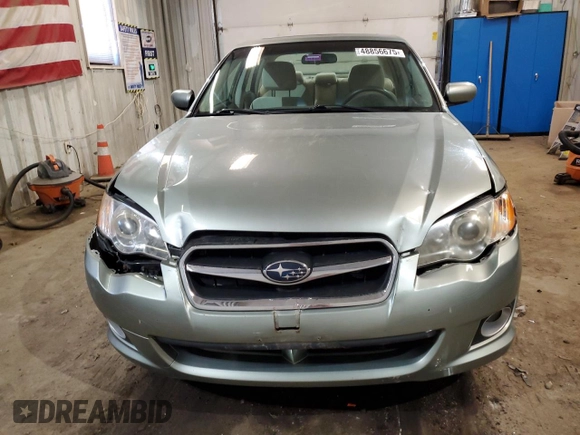 2009 Subaru Legacy Special z VIN 4S3BL616997228766, wystawiony jako Copart lot #48856675 z przebiegiem 119 600 mil mil oraz Szkoda całkowita • Salvage title. Historia ofert i sprzedaży dostępna na DreamBid. Obrazek 5.