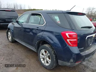 2017 Chevrolet Equinox LS with VIN 2GNALBEK9H1586450, listed as a IAAI auction lot 41938530 with 116,119 mi miles and . Bid and sale history available at DreamBid. Image 3.