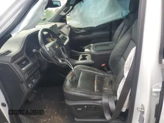 2021 Chevrolet Tahoe LT with VIN 1GNSCNKD1MR363008, listed as a Copart auction lot 51953455 with 77,353 mi miles and Salvage title. Bid and sale history available at DreamBid. Image 7.