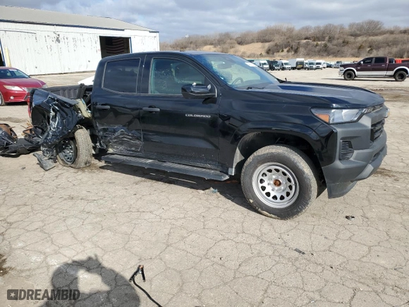 2023 Chevrolet Colorado 4WD Work Truck with VIN 1GCPTBEK6P1250391, listed as a Copart auction lot 49979185 with 33,225 mi miles and Clean Title. Bid and sale history available at carsss.com. Image 4.