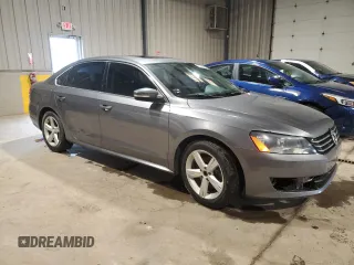 2012 Volkswagen Passat SE z VIN 1VWBP7A39CC080551, wystawiony jako Copart lot #57606895 z przebiegiem 154 965 mil mil oraz Czysty tytuł • Clean title. Historia ofert i sprzedaży dostępna na DreamBid. Obrazek 4.