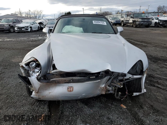 2004 Honda S2000 z VIN JHMAP21494T003284, wystawiony jako Copart lot #85004764 z przebiegiem 153 976 mil mil oraz Szkoda całkowita • Salvage title. Historia ofert i sprzedaży dostępna na DreamBid. Obrazek 5.