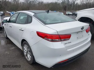 2016 Kia Optima EX with VIN 5XXGU4L30GG120518, listed as a IAAI auction lot 41602190 with 116,268 mi miles. Bid and sale history available at carsss.com. Image 3.