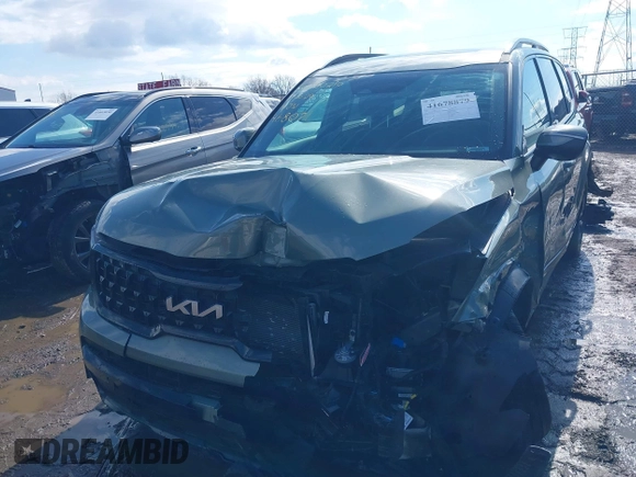 2024 Kia Telluride EX with VIN 5XYP3DGC9RG468071, listed as a IAAI auction lot 41678879 with 26,181 mi miles and . Bid and sale history available at carsss.com. Image 19.